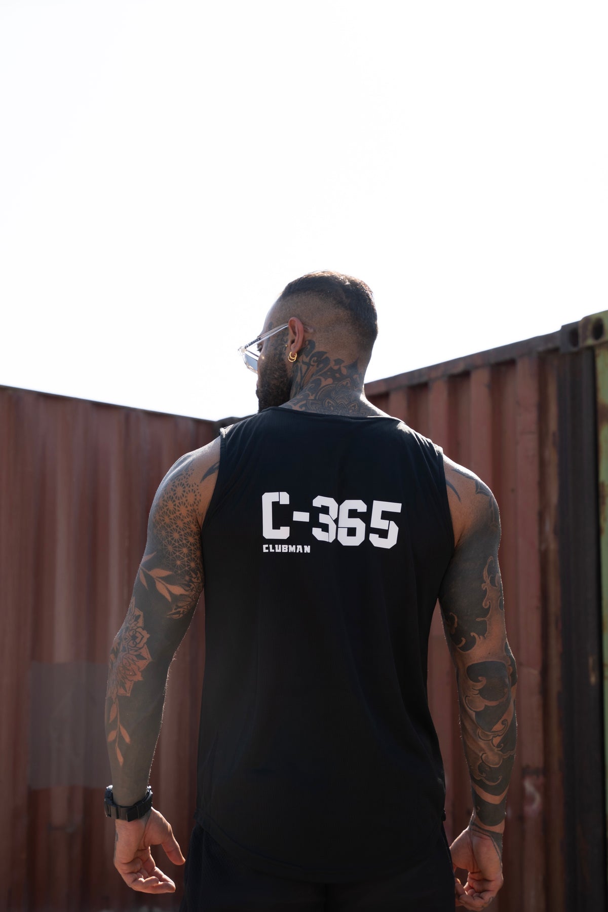 C-365 Sculpt Singlet - Black