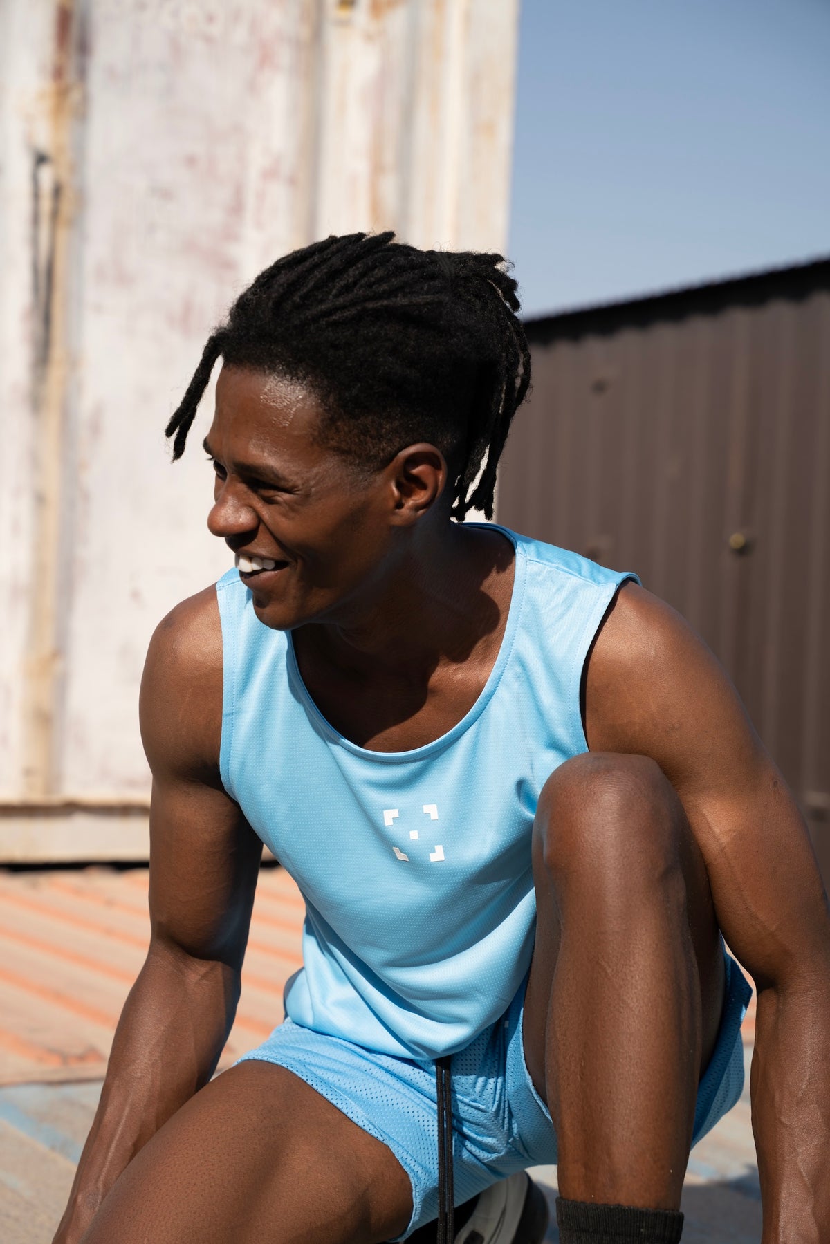 C-365 Sculpt Singlet - Blue