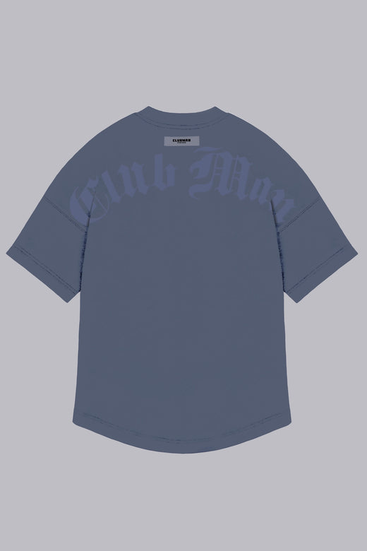 Clubman "CHROME" Tee - Blue