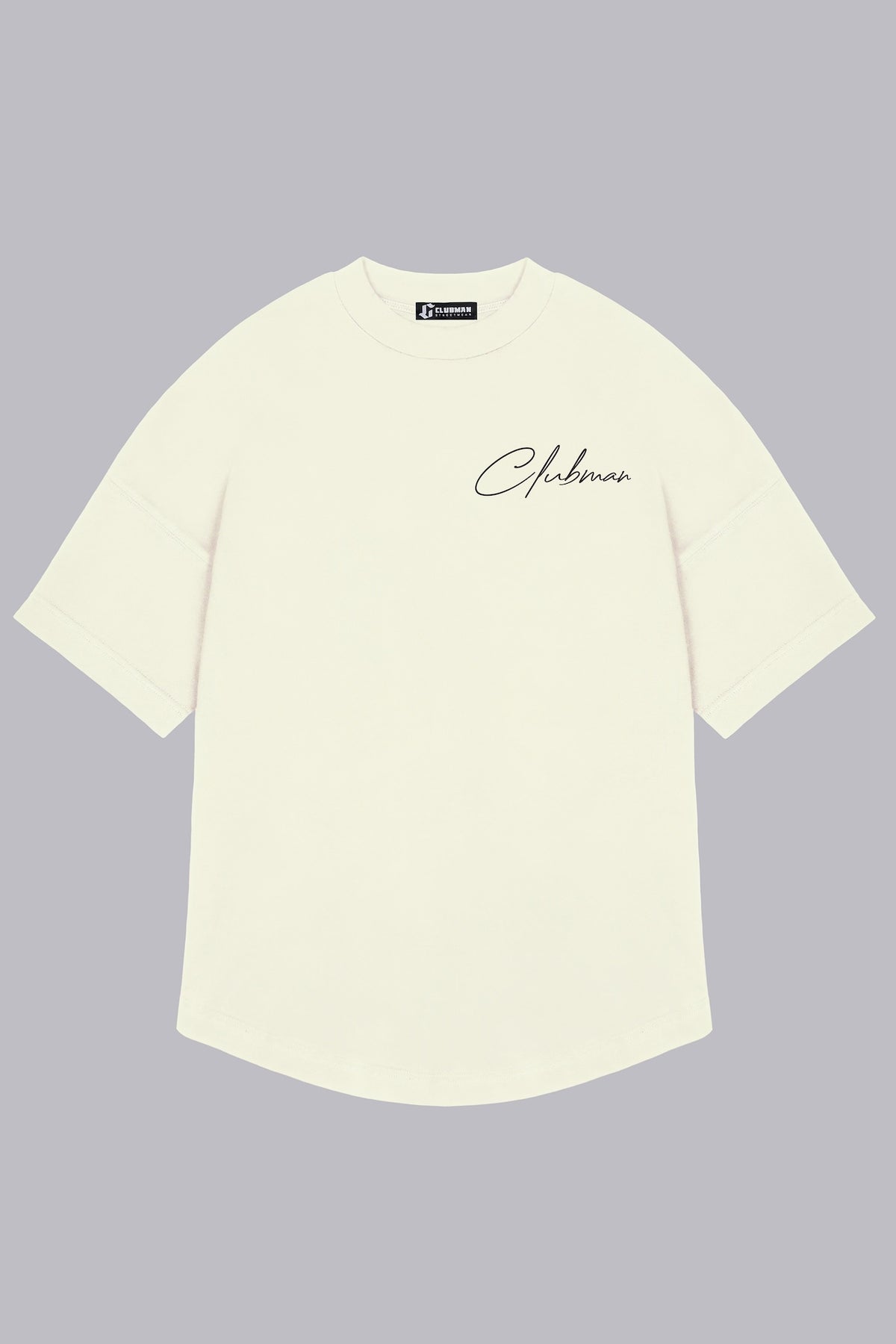 Mens Clubman 'Precision Line' T- Shirt White