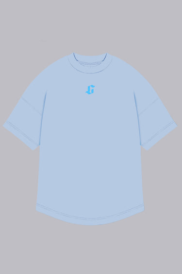 Mens Clubman 'Signature Dash' T-shirt / BLUE