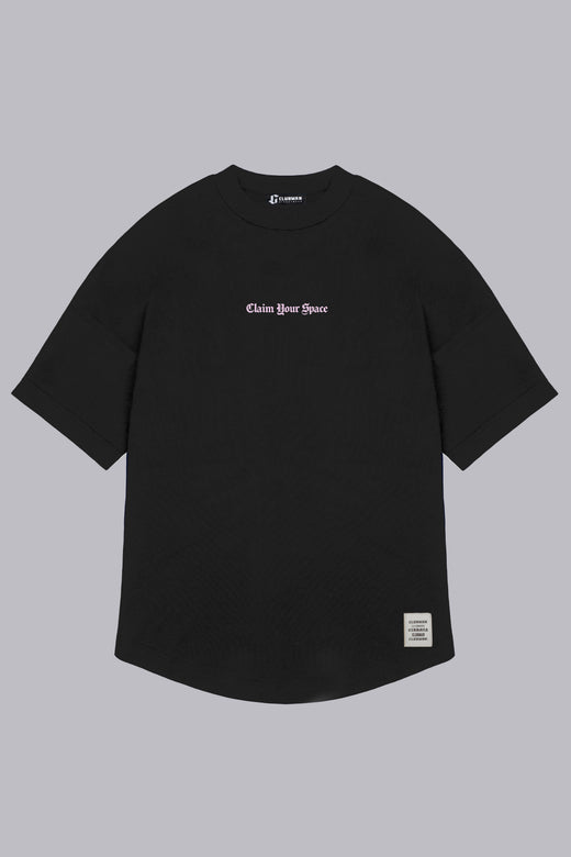 Clubman "FLARE" Tee – Black/Pink