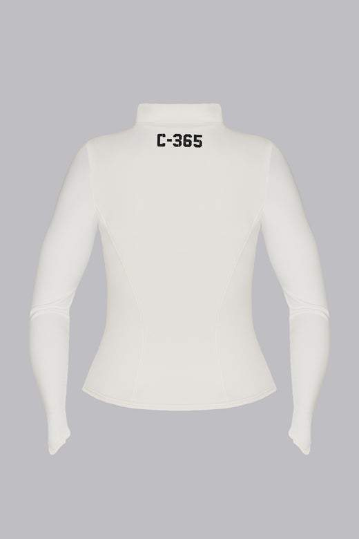 C-365 Halo Zip - Ivory