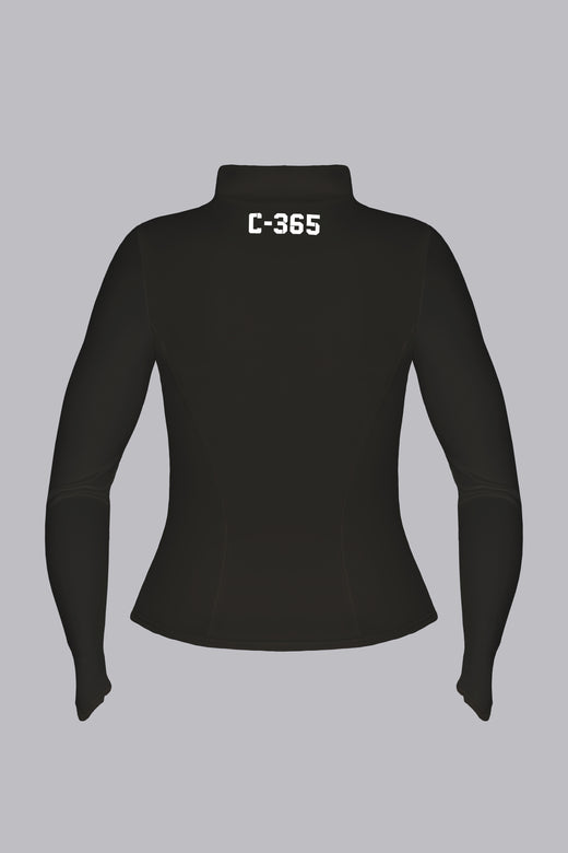 C-365 Halo Zip - Charcoal