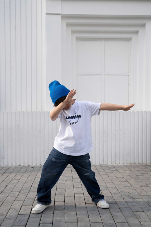 Kids "Halo" Tee – White