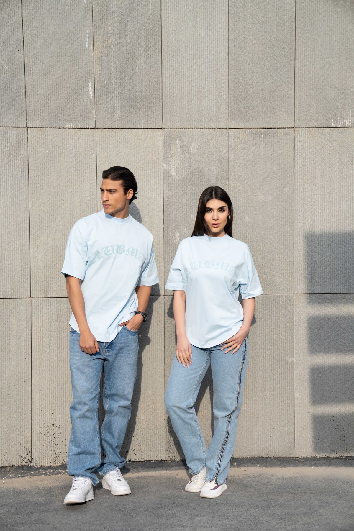 Mens Clubman 'Cyper' T-shirt / Blue