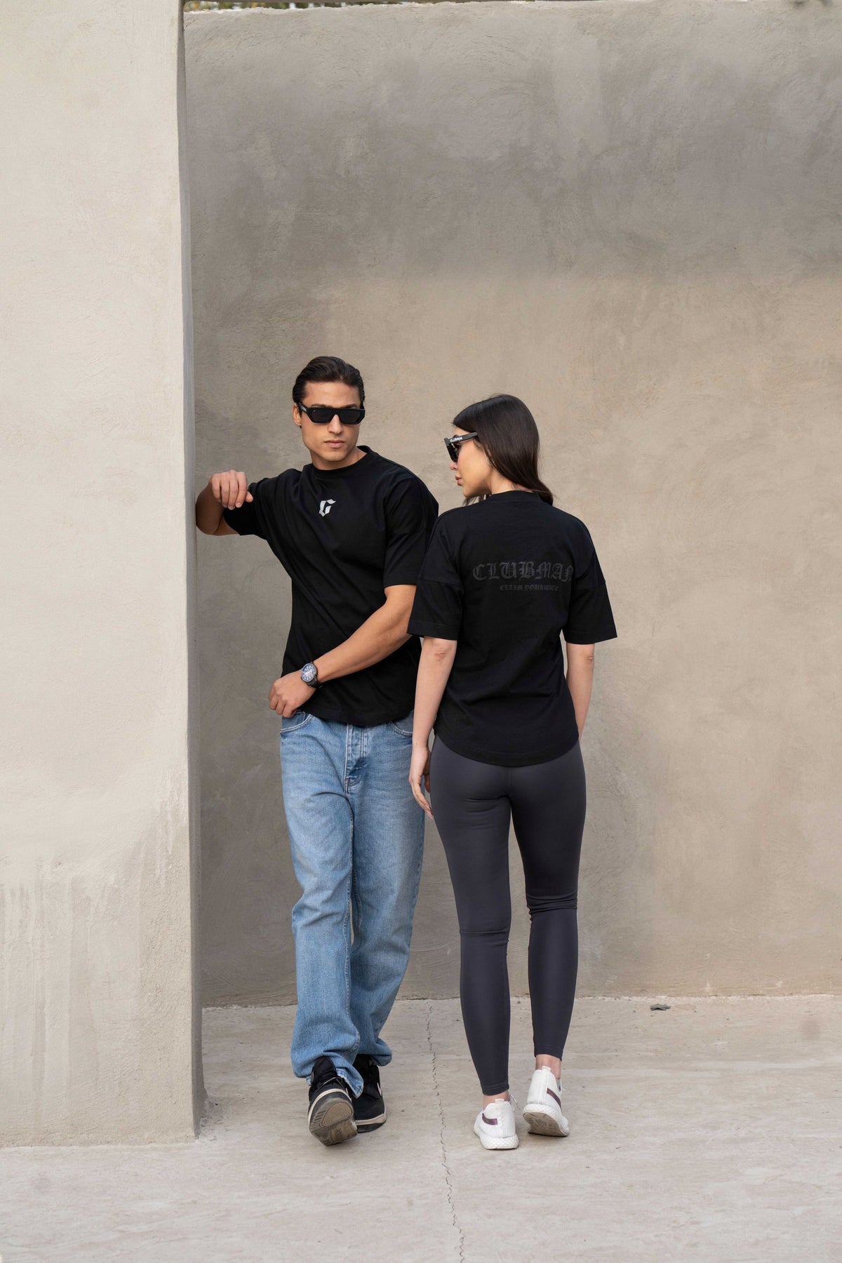 WMNS Clubman "Claim Tee" Black/Bone
