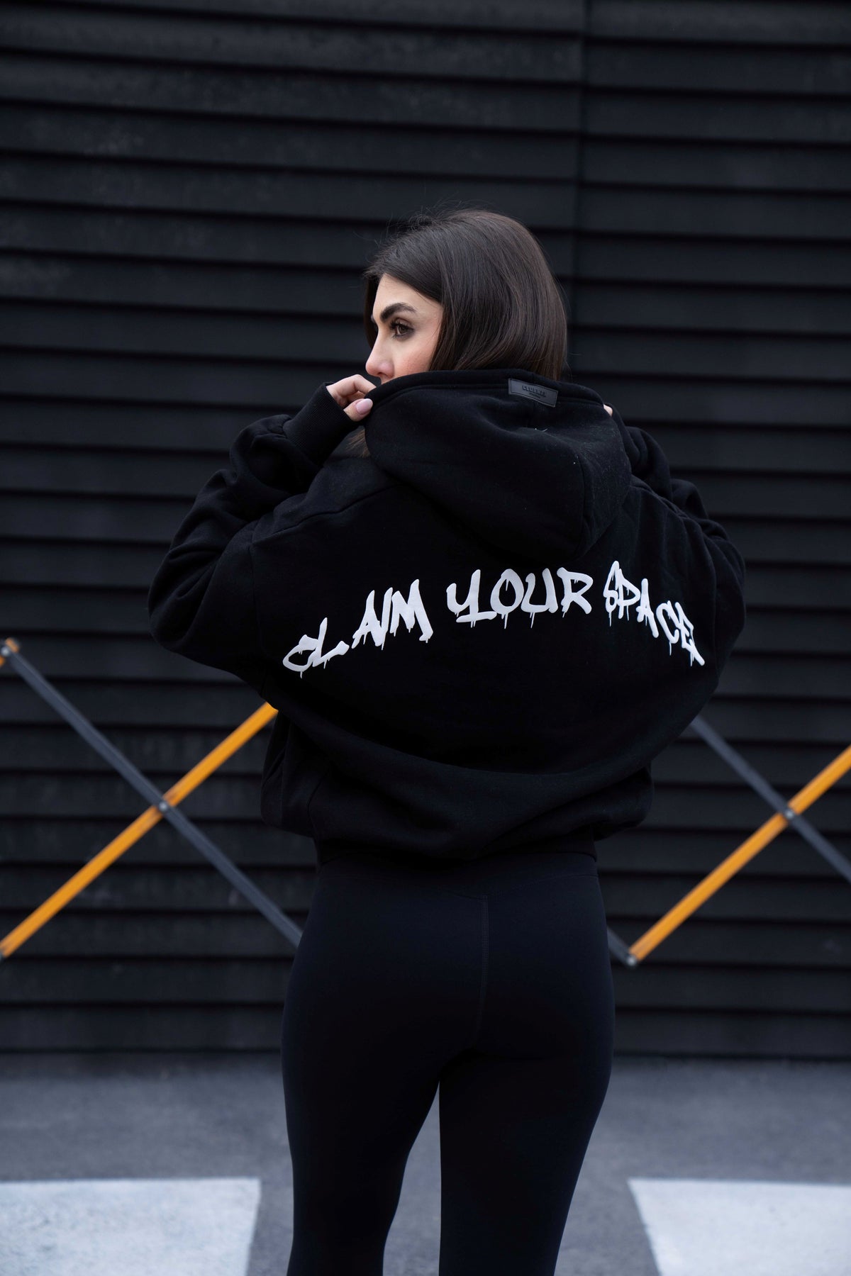 Clubman "APEX" Hoodie – Black/White