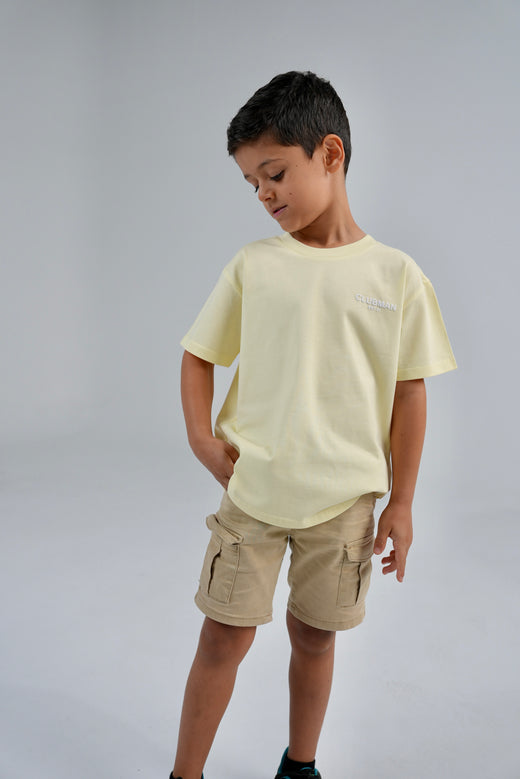 Clubman Kids "Trove" Tee - Butter