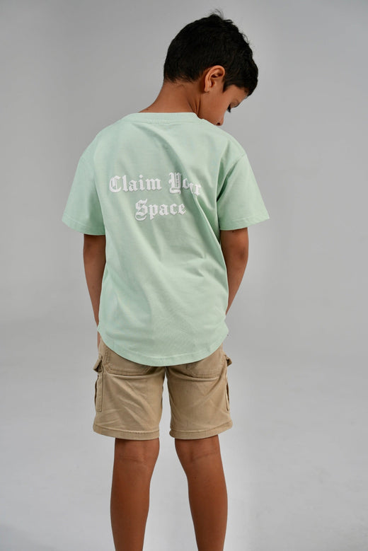 Clubman Kids "Trove" Tee - Glacier