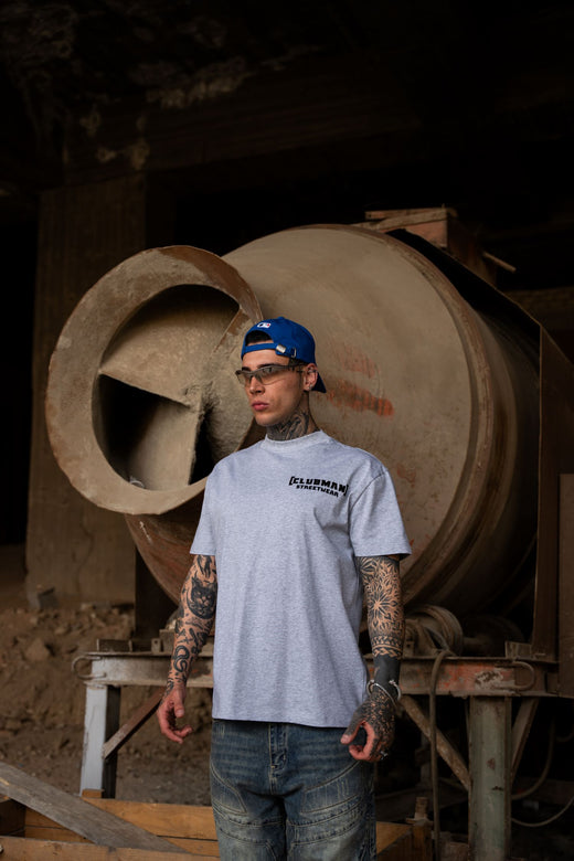 Clubman ‘Charcoal Oat’ T-shirt SS25