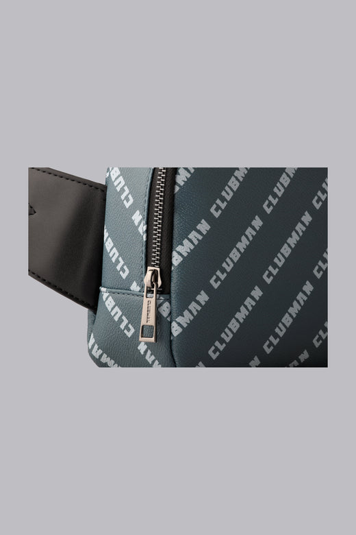 Clubman Monogram Compact Belt Bag - Navy