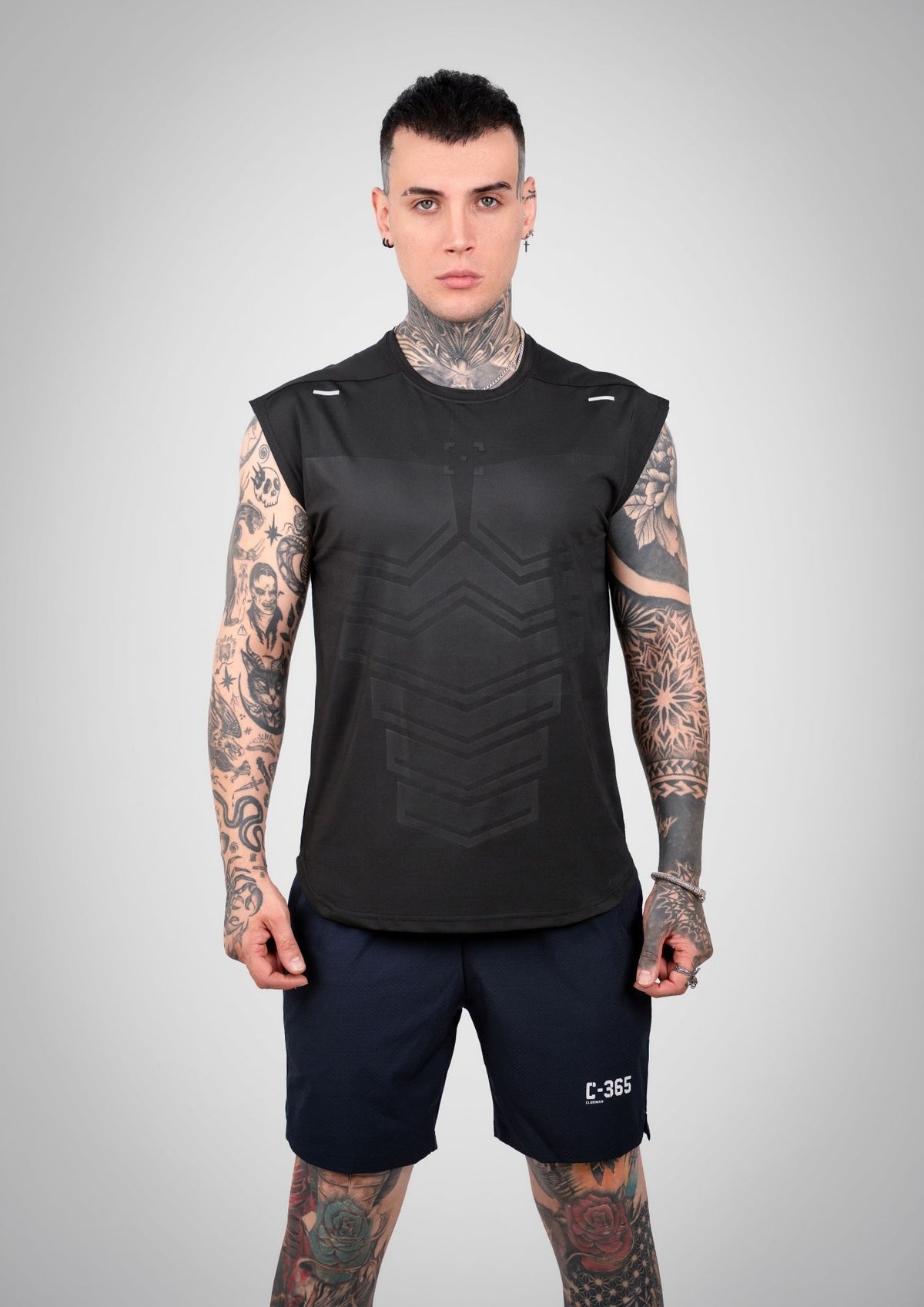 C-365 Flex Singlet (Model 323129) - Black