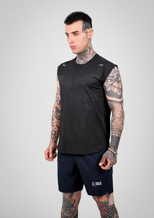 C-365 Flex Singlet (Model 323129) - Black