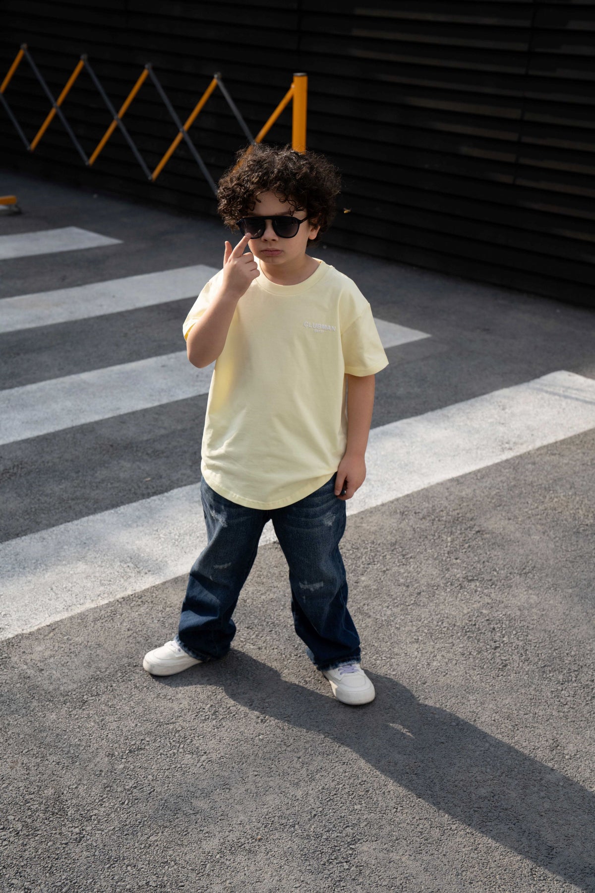 Clubman Kids "Trove" Tee - Butter