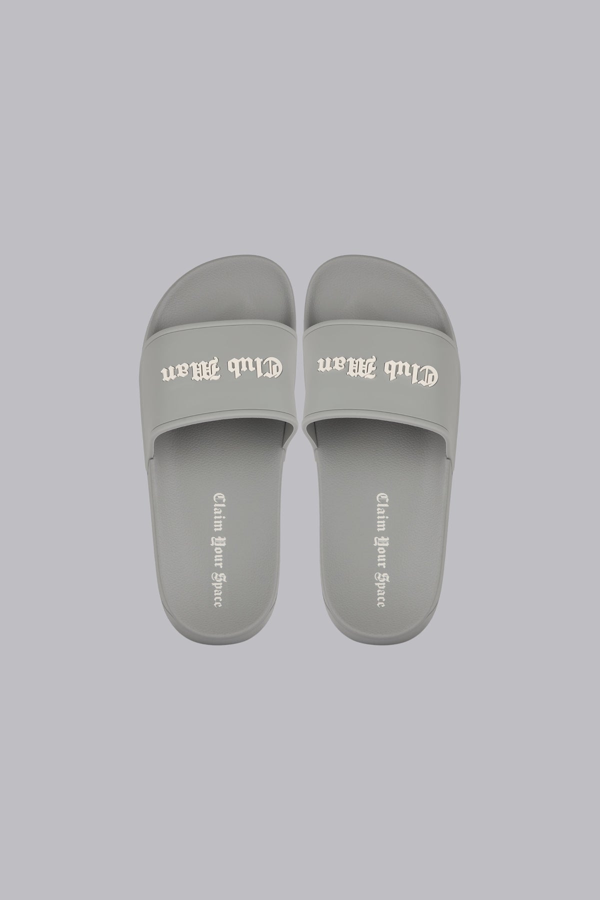 Clubman 'Steel Grey' Slides