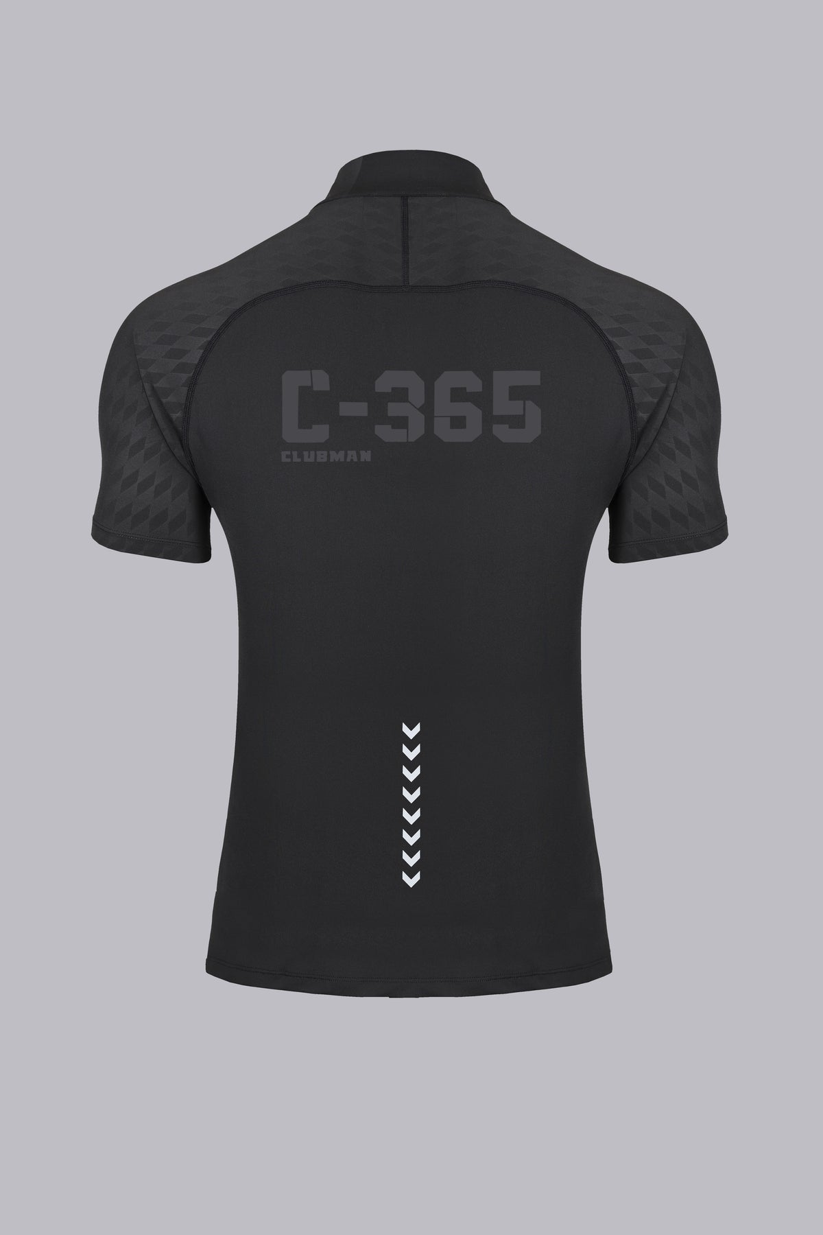C-365 Motion Zip Tee (Model 823302) - Black