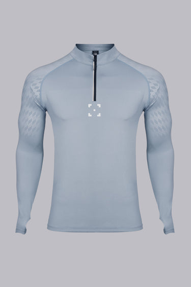 C-365 Elevate Zip Long Sleeve (Model 823303) - Haze Blue
