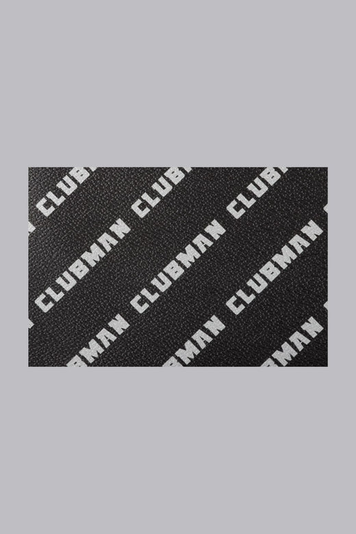 Clubman Monogram Compact Belt Bag - Black