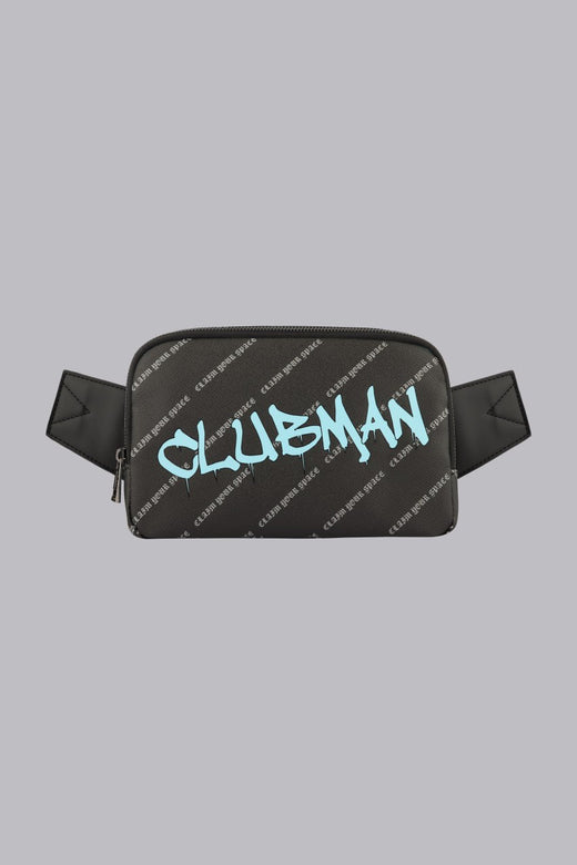 Clubman Handstyle Deluxe Belt Bag - Black
