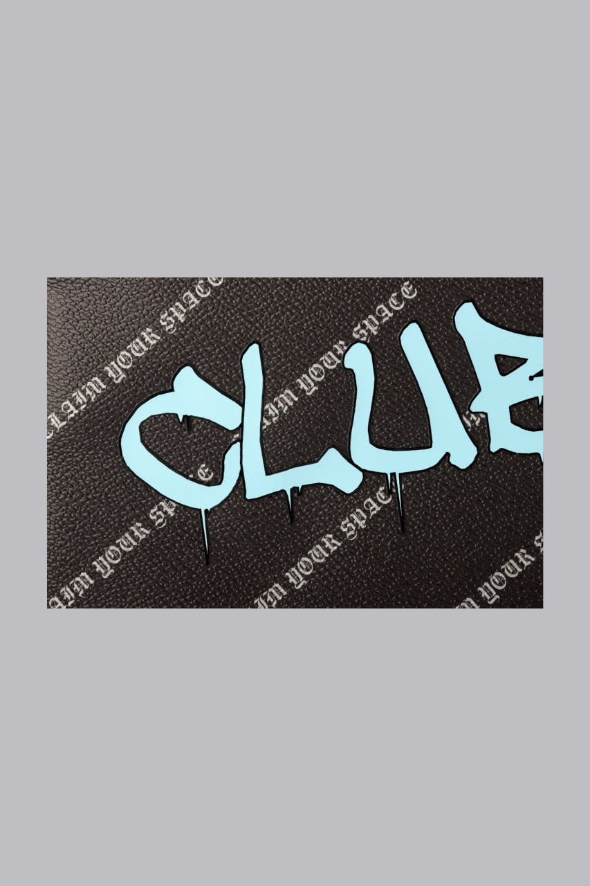 Clubman Handstyle Deluxe Belt Bag - Black