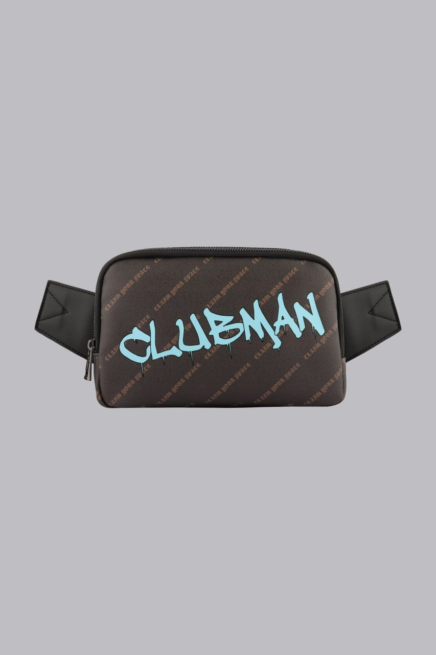Clubman Handstyle Deluxe Belt Bag - Brown