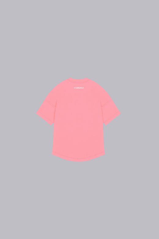 Clubman Kids "Footprint" Tee – Pink