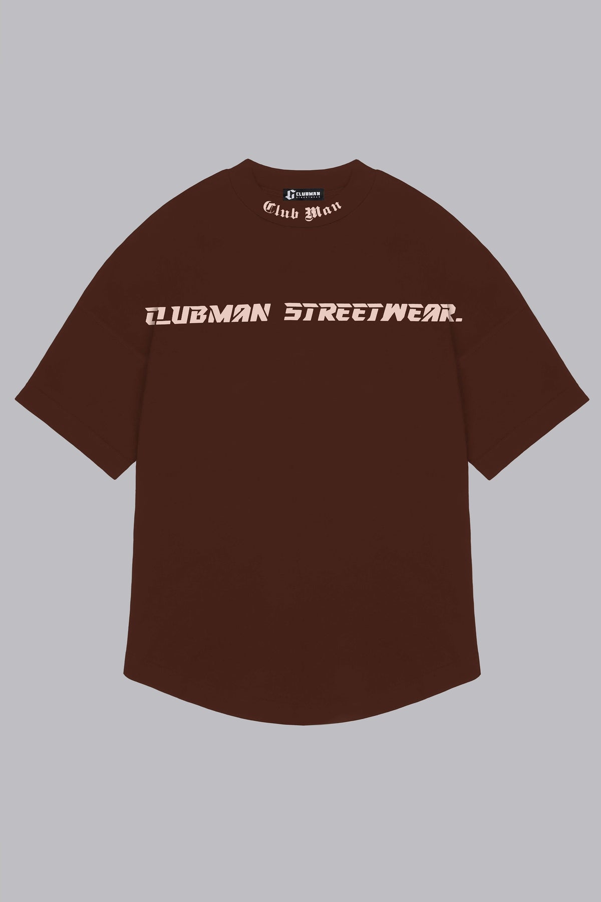 CLUBMAN Oversized 'Mocha Dream' T-Shirt