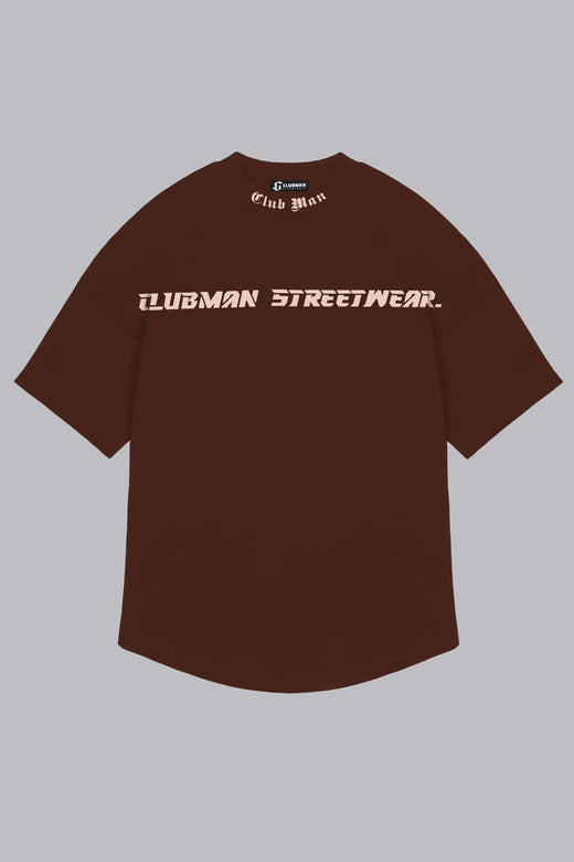 CLUBMAN Oversized 'Mocha Dream' T-Shirt