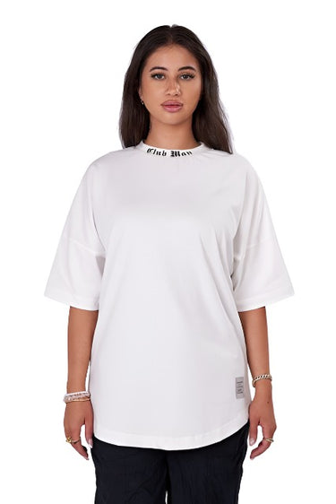 CLUBMAN Oversized 'Monochrome Signature' T-shirt