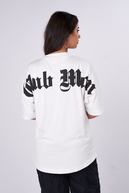 CLUBMAN Oversized 'Monochrome Signature' T-shirt