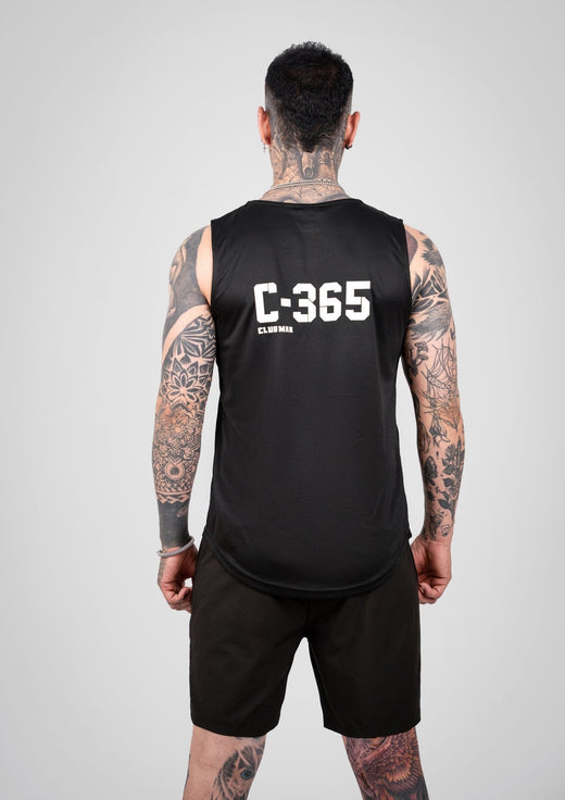 C-365 Sculpt Singlet - Black