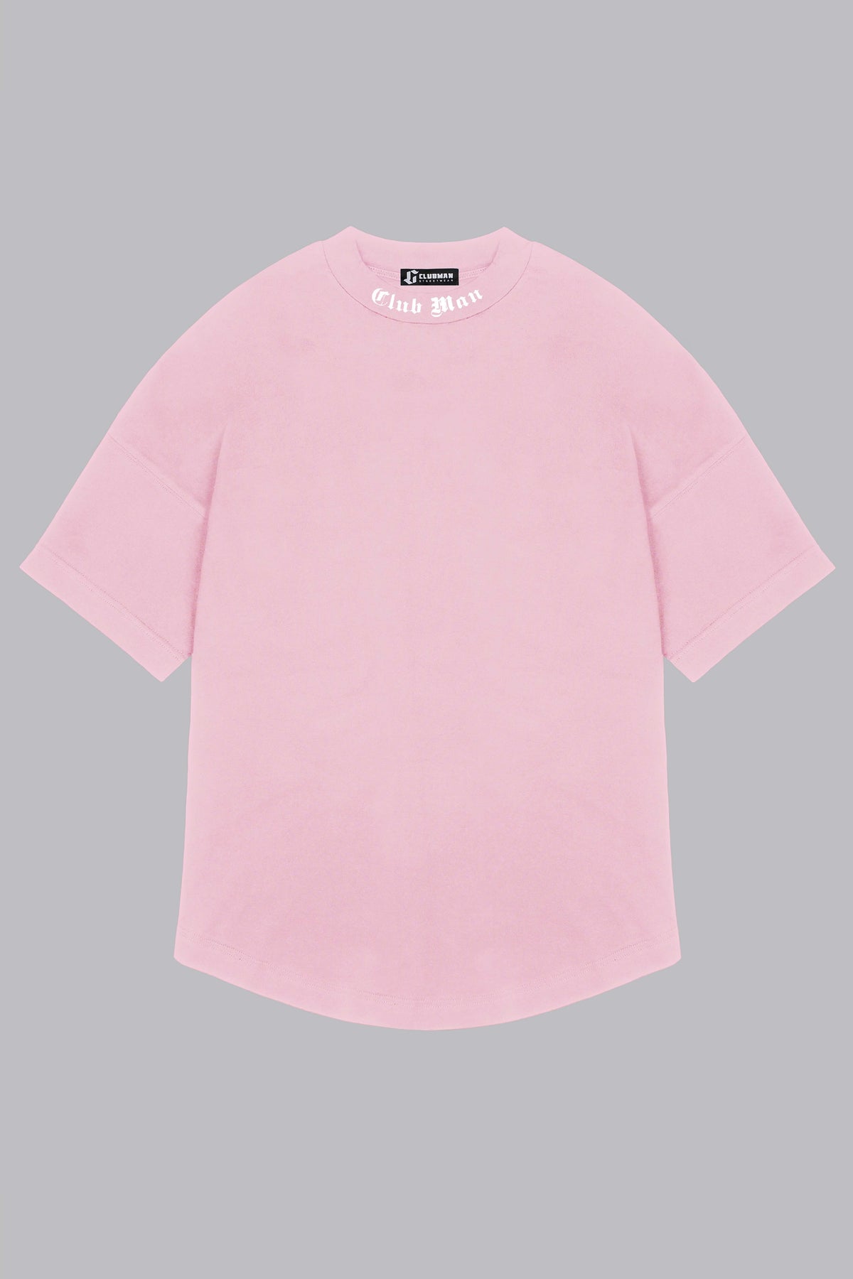 CLUBMAN Oversized 'Pink Frost' T-shirt