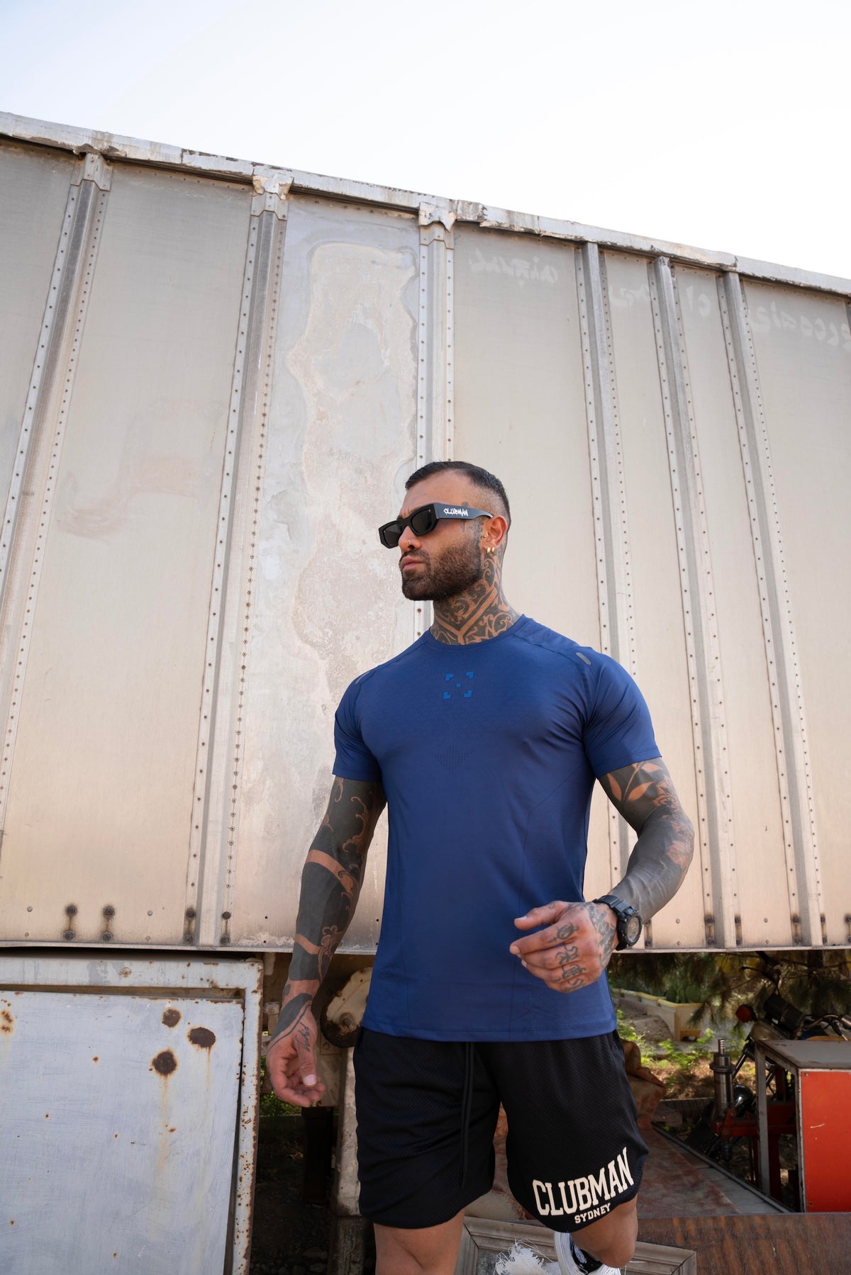 C-365 Flex Tee (324302) - Navy