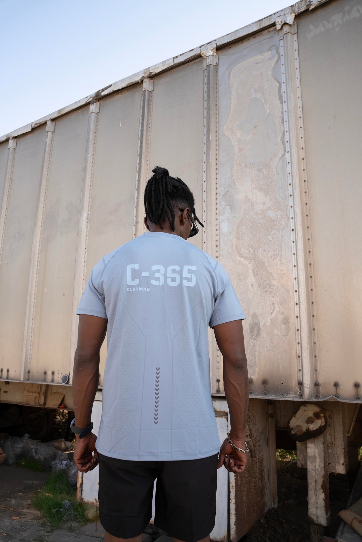 C-365 Flex Tee (324302) - Haze Blue