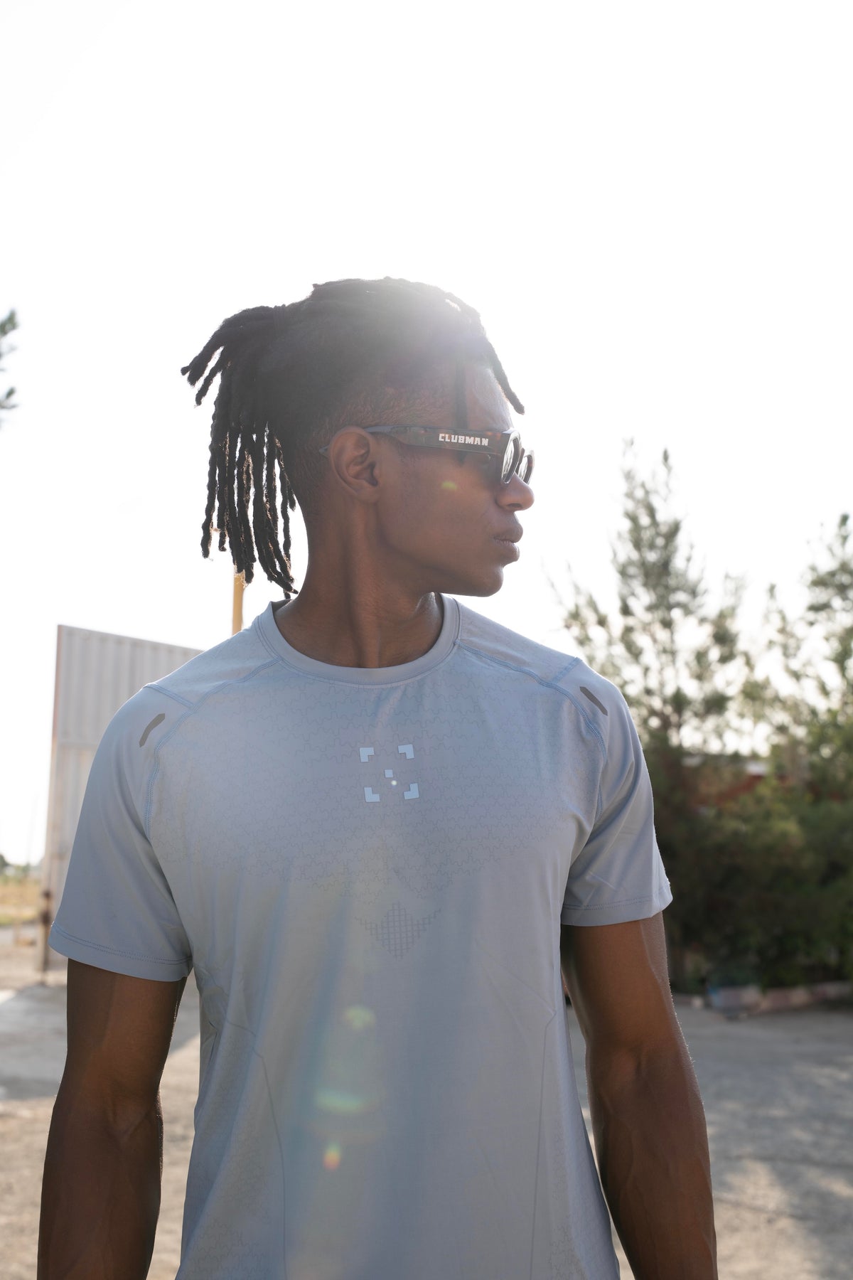 C-365 Flex Tee (324302) - Haze Blue