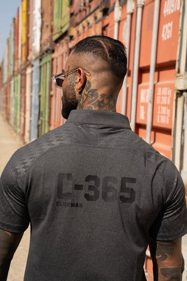 C-365 Motion Zip Tee (Model 823302) - Grey