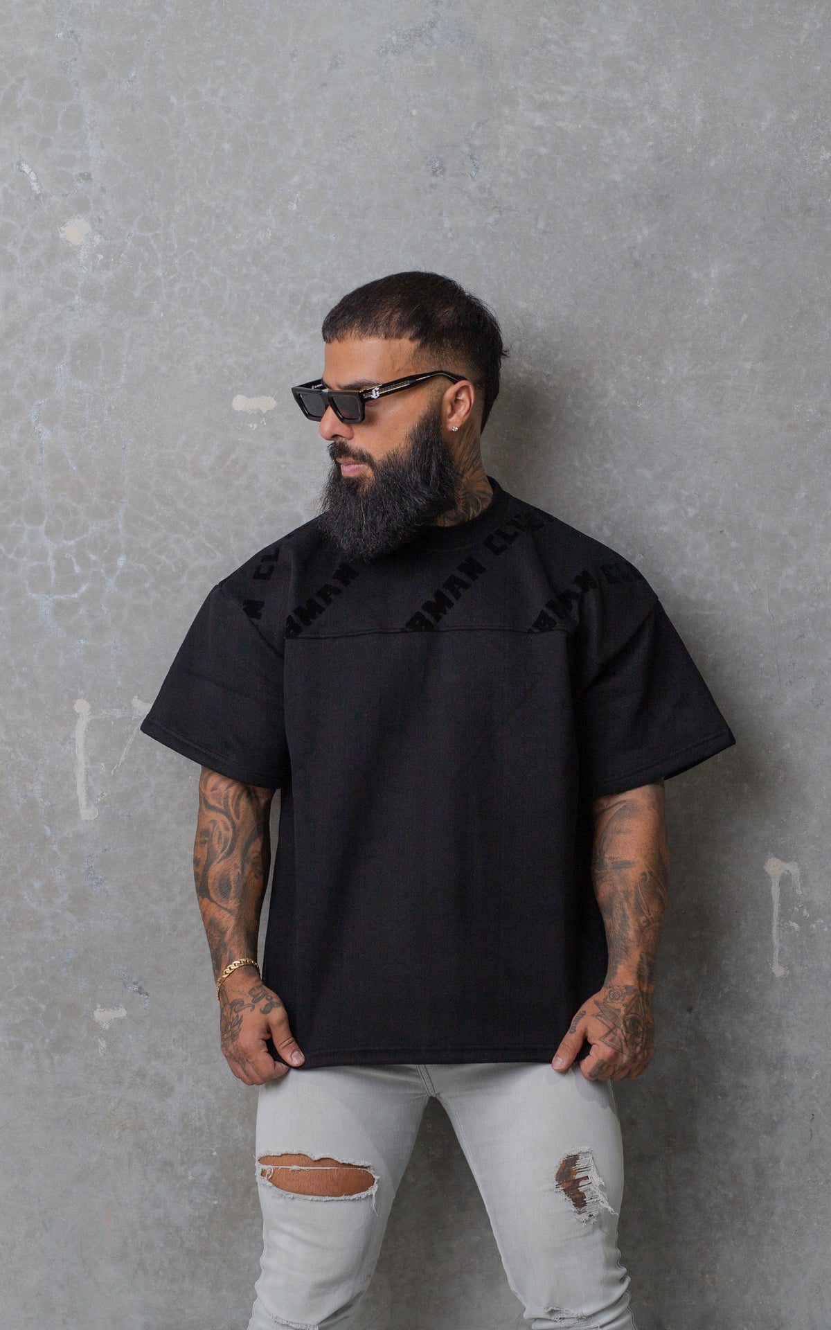 Clubman 'Midnight Split' T-shirt