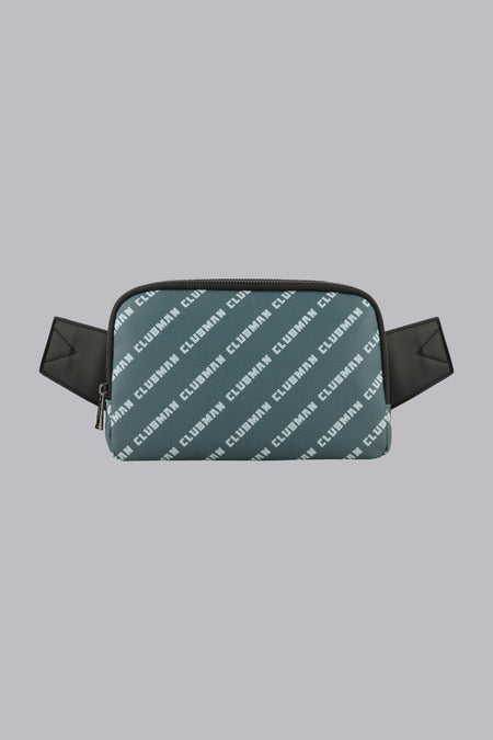 Clubman Monogram Compact Belt Bag - Navy