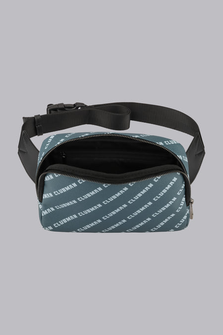 Clubman Monogram Compact Belt Bag - Navy