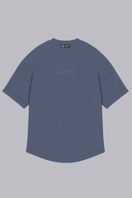 Clubman "CHROME" Tee - Blue