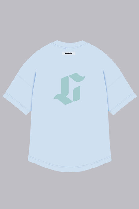 Mens Clubman 'Cyper' T-shirt / Blue