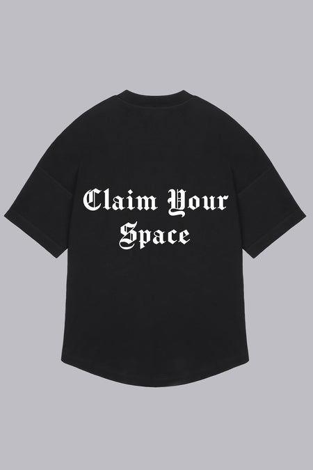 Mens Clubman 'Precision Line' T- Shirt Black