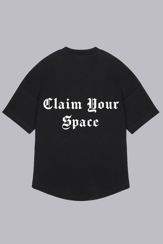 Mens Clubman 'Precision Line' T- Shirt Black