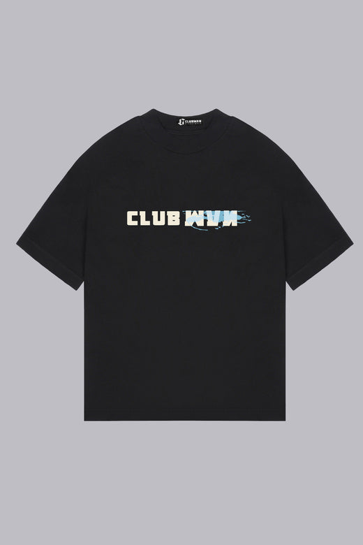 Clubman "STUDIO" Tee – Black/Blue