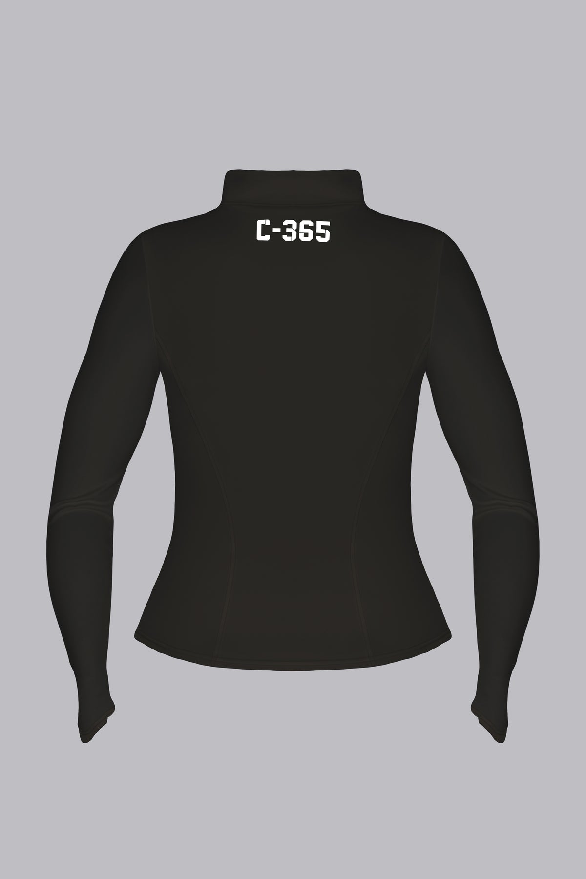 C-365 Halo Zip - Charcoal
