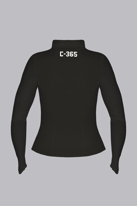 C-365 Halo Zip - Charcoal