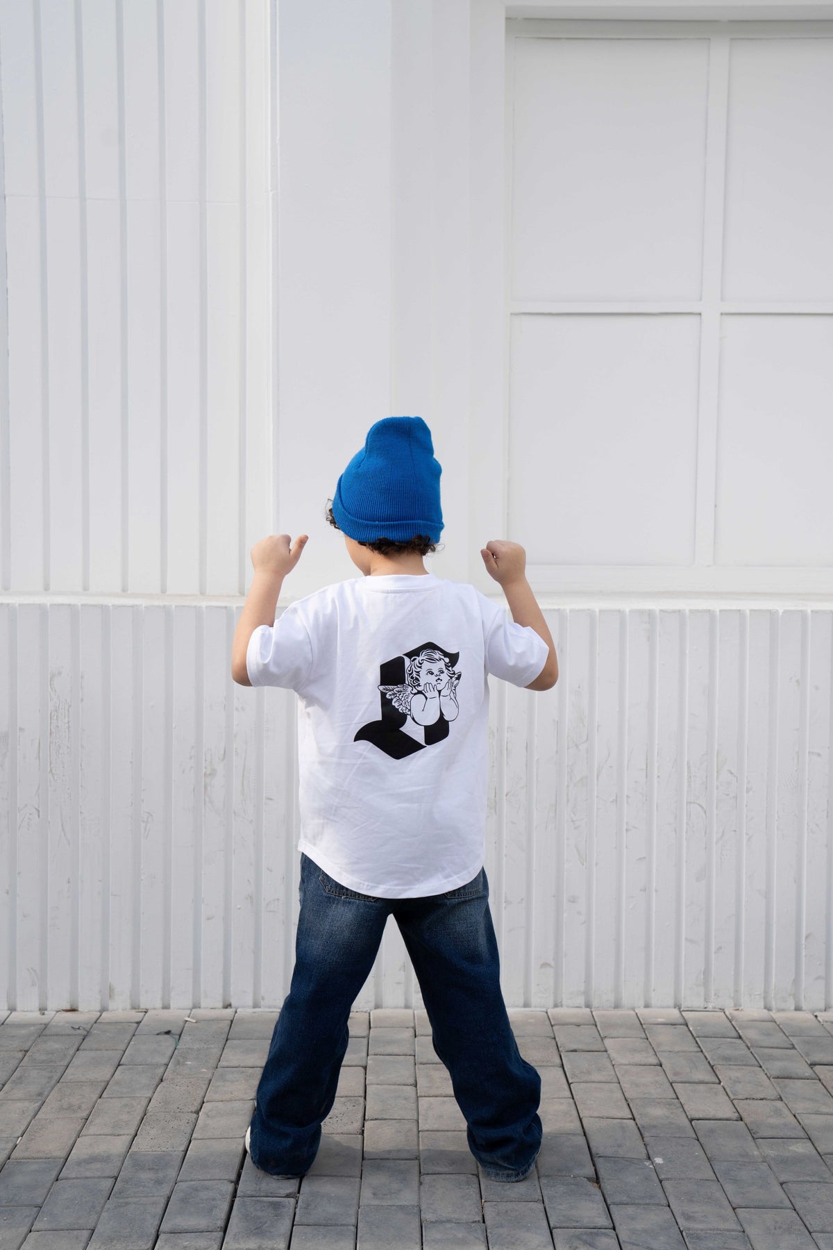 Kids "Halo" Tee – White