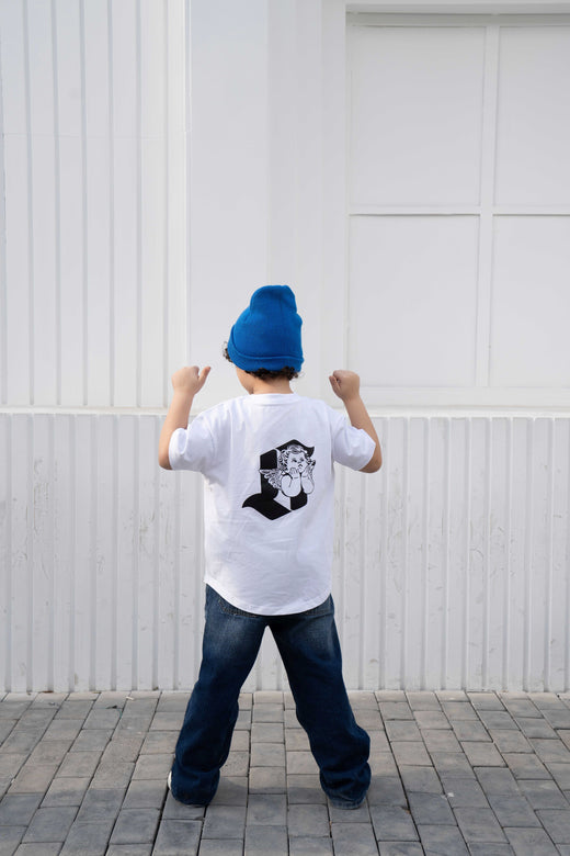 Kids "Halo" Tee – White