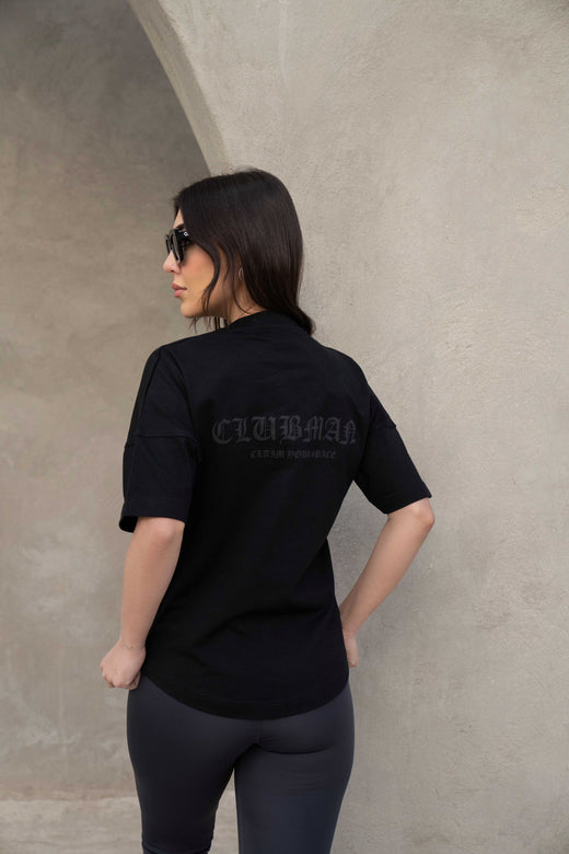 WMNS Clubman "Claim Tee" Black/Bone